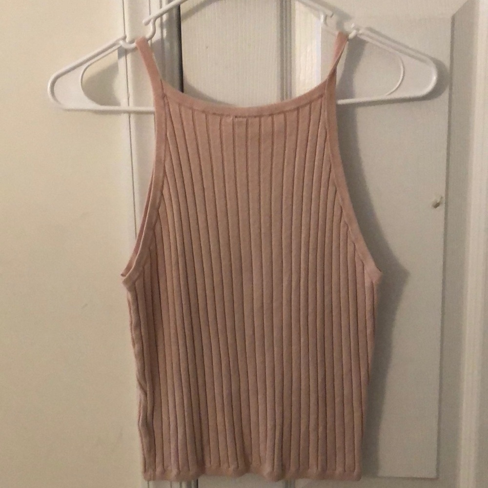 Light Pink Halter Top - Picture 2 of 3